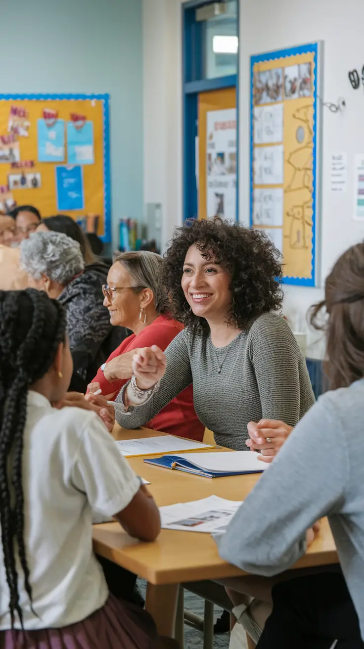 Engaged parents in school system
